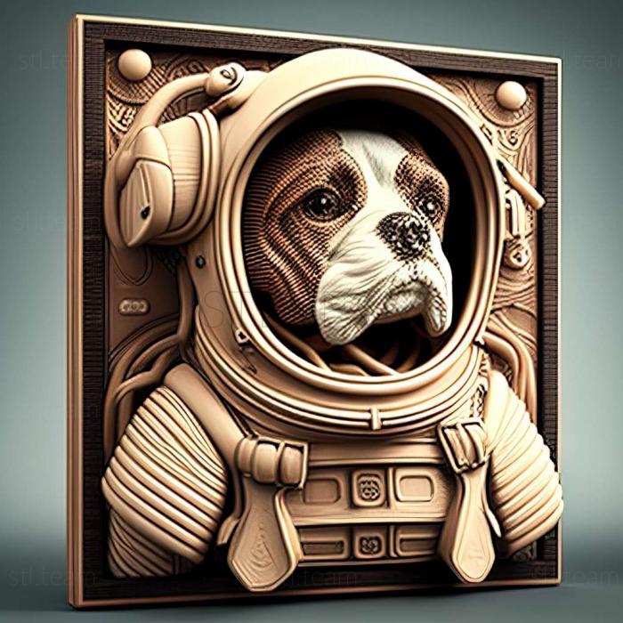 Звездочка собака-космонавт известное животное